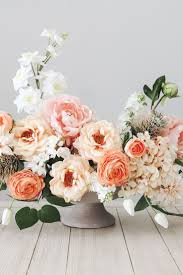 Faux Flower Wedding Centerpiece Inspiration In 2020 Artificial Flowers Wedding Wedding Centerpieces Silk Flowers Wedding