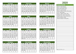 2020 Islamic Calendar Islamic Religious Festival Calendar 2020