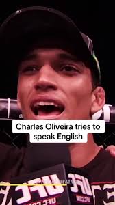 I’ve honestly never seen him speak English at all before #charlesoliveira  #joerogan #ufc