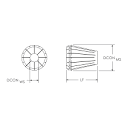 ER25C-15MM | 15MM ER25 COLLET - ARCH Cutting Tools