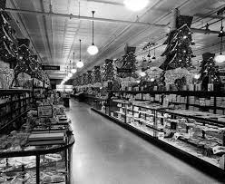 The Star Store Decorated For Christmas New Bedford Photo Wall Black And White Pictures