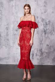 Marchesa Notte Resort 2018 Fashion Show Red Fashion Beautiful Dresses Fashion Show