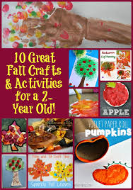 Exploring art and crafts is fun for 2 year olds and can help development progress as well. 10 Great Fall Crafts Activities For A 2 Year Old