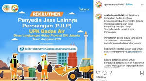 Lowongan kerja pt komatsu indonesia tbk. Lowongan Kerja Di Upk Badan Air Dinas Lingkungan Hidup Dki Jakarta Untuk Lulusan Sd Smp Sma Smk Tribun Jabar