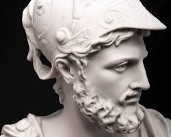 Image of Ajax the Greater Hero of the Iliad classical art