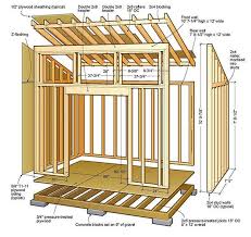 Once all the walls are up, your shed will start taking shape quickly! 8 12 Lean To Shed Plans Blueprints For Lovely Garden Shed