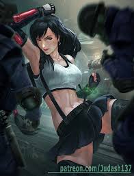ח פ י — judash137: Tifa fanart from FFVII remake NSFW...