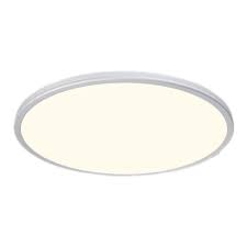 Flush mount ceiling light fixtures are perfect for bathroom, lower ceilings in hallways, foyers, and in bedrooms. Wac Lighting Geos 1 Light Led Round Low Profile Flush Mount In Titanium Accuweather Shop