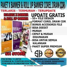 Maybe you would like to learn more about one of these? Jual Paket Template Desain X Banner Roll Up Siap Edit Format Cdr Corel Kota Bekasi Sh Store S Tokopedia