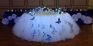 Centros de mesa para su quinceanera! Butterfly Themed Sweet 16 Candelabras Tutu Skirt Quinceanera Decorations Butterfly Wedding Theme Sweet 16 Centerpieces
