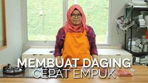 Masak kembali dengan rice cooker selama 10 menit. Cara Ampuh Dan Cepat Buat Daging Empuk Youtube