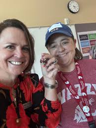 YOU GUYS! Linda Howland was my first grade teacher in the 1985-86 school  year. We are now re-connected in 2023 💜 As teachers, these have been some  really hard years. It's hard