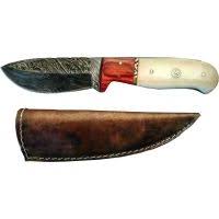 The stag and camel bone handle on titan skinner, bone, handle, 3in. Titan Damascus Fixed Blade Knife Pekka Wood Camel Bone Td 097 Free Shipping Over 49