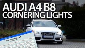 How To Enable Cornering Lights In Audi A4 B8 2008 2015 Vcds Activation S4 Rs4 Audi Audi A4 Lights