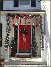 35 Diy Front Porch Christmas Tree Ideas On A Budget Porch Christmas Tree Outdoor Christmas Christmas Porch