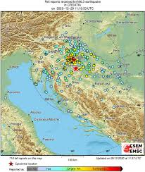 Όλες οι ενημερώσεις για τους σεισμούς στην ελ. Isxyros Seismos Twra Sthn Kroatia Astratv