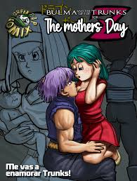 ✓ Comic Porno Bulma And The Trunks Gift Of For Mothers Day - Green Cap  Comix