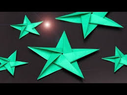Folding A 5 Pointed Origami Star Youtube Origami Stars Star Diy Origami