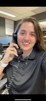 It is National Public Safety Telecommunications Week! This week we would  like to give recognition to our dispatchers and thank them for all of their  hard work. Communications Officer Morgan Gossett Hi