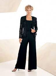 Pantalone abiti da cerimonia 2021 mamma sposo. Emily Abito Da Cerimonia In Georgette Con Pantalone E Giacca In Pizzo