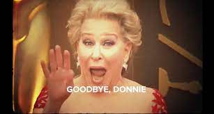 Browse more than 20,000 videos on aceshowbiz.com and find out our daily video collections. Bette Midler Sings Goodbye Donnie In Comic Farewell Trump Video Variety
