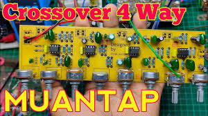 Skema crossover 2 way analisis secara teoritis dapat anda lihat di rangkaian. Crossover Aktif 4 Way Youtube