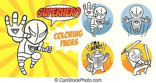 39+ marvel comic book coloring pages for printing and coloring. Superhero Coloring Book Comic Character Vector Illustration Superhero Coloring Book Comic Character Isolated On Color Canstock