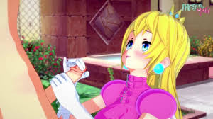 Princess Peach Gives You A Handjob~! Super Ma... - Hentai Porn Video