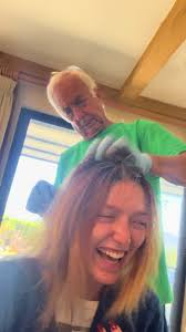 My grandpa dying my hair is one of the funniest memories ever i think....