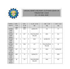 Anda akan dapat menjual program kami dan, jika perlu, membetulkan terjemahan program. Jadual Cadangan Waktu Belajar Pkp Sekolah Menengah Teknik Melaka