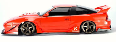The common sense of a good body shell, first, should light weight. Reved Nissan 180sx Wisteria Body Hobbymedia