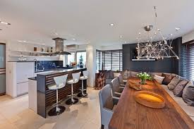 A kitchen center and breakfast bar, and a breakfast bar on wheels. á‰ Beautiful Breakfast Bar Designs The Smart Dining Alternative Fresh Design