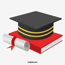 Cartoon Hand Drawn Gradient Graduation Cap Illustration Graduation Cap Clipart Graduation Cap Certificate Of Merit Png Transparent Clipart Image And Psd File Cap Illustration How To Draw Hands Cartoon Hands Drawing
