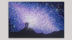 Mar 08, 2018 · this is a large library of free downloadable painting templates to trace onto a canvas. Galactic Sky And Angel Acrylic Painting On Canvas Silhouette Painting Angel Acrylic Painting Silhouette Painting Silhouette Canvas