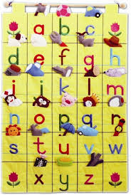 Felt Alphabet Wall Chart