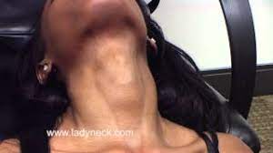 Neck Fetish Long Neck and Female Adam's Apple - Miss Rain Part 2 - YouTube