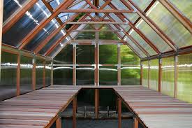 Larger greenhouses or hoop houses/ polytunnels can also make gardening more pleasant for the gardener in inclement weather conditions and chilly temperatures. Greenhouse Irrigation The Propagation Bench Curbstone Valley