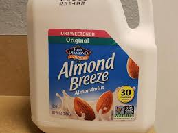 almonds almond breeze unsweetened