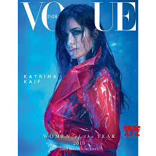 Actress Katrina Kaif Glamour Still From Vogue India Cover