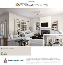 Just like all paint colors, it will look different in every room—but it truly works every single time. Sherwin Williams City Loft Gray Living Room Living Room Grey Living Room Loft Sherwin Williams City Loft