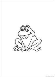 Desenhos Para Pintar E Colorir Sapo Imprimir Desenho 013