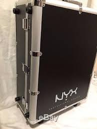 nyx makeup artist train case with