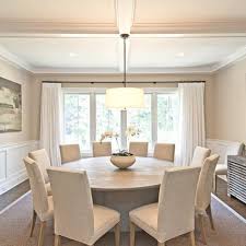 15 Stunning Round Dining Room Tables Home Design Lover Round Dining Room Round Dining Room Table Traditional Dining Rooms