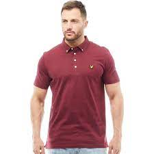 Polo homme bordeaux sun 68 polo sun68 bordeaux modèle a29104 avec profils et patchs gris, en piqué de coton stretch. Lyle And Scott Vintage Polo Homme Rouge Bordeaux