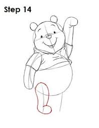 Extend a curved line from one side of the circle, curving it in an irregular fashion to meet the opposite side of the circle. How To Draw Baby Winnie The Pooh Step By Step Learn How To Draw