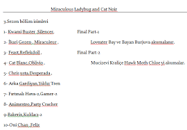 Miraculous 3 Season Gardiyan