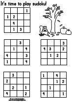 Maybe you would like to learn more about one of these? Making Learning Fun Fall 4x4 Sudoku