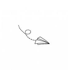 35 Trendy Ideas For Origami Tattoo Plane Simple Paper Airplane Tattoos Airplane Tattoos Plane Tattoo
