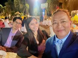 Judges for the Batch 1975 of SLUNHS grand alumni reunion Doc Jericho  Aspiras of Aspiras Family Dental Clinic and Ms. Alyanna Berline Choo