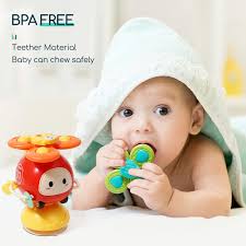 Amazon.com: 3Pcs Suction Cup Spinner Toy for Baby High Chair Toys  6-12-18,Baby Toys 6 to 12 Months Infant Helicopter Spinning Bath Toys  Montessori ...